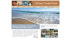 Desktop Screenshot of clubnoosa.com.au