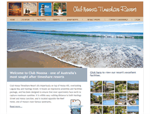 Tablet Screenshot of clubnoosa.com.au